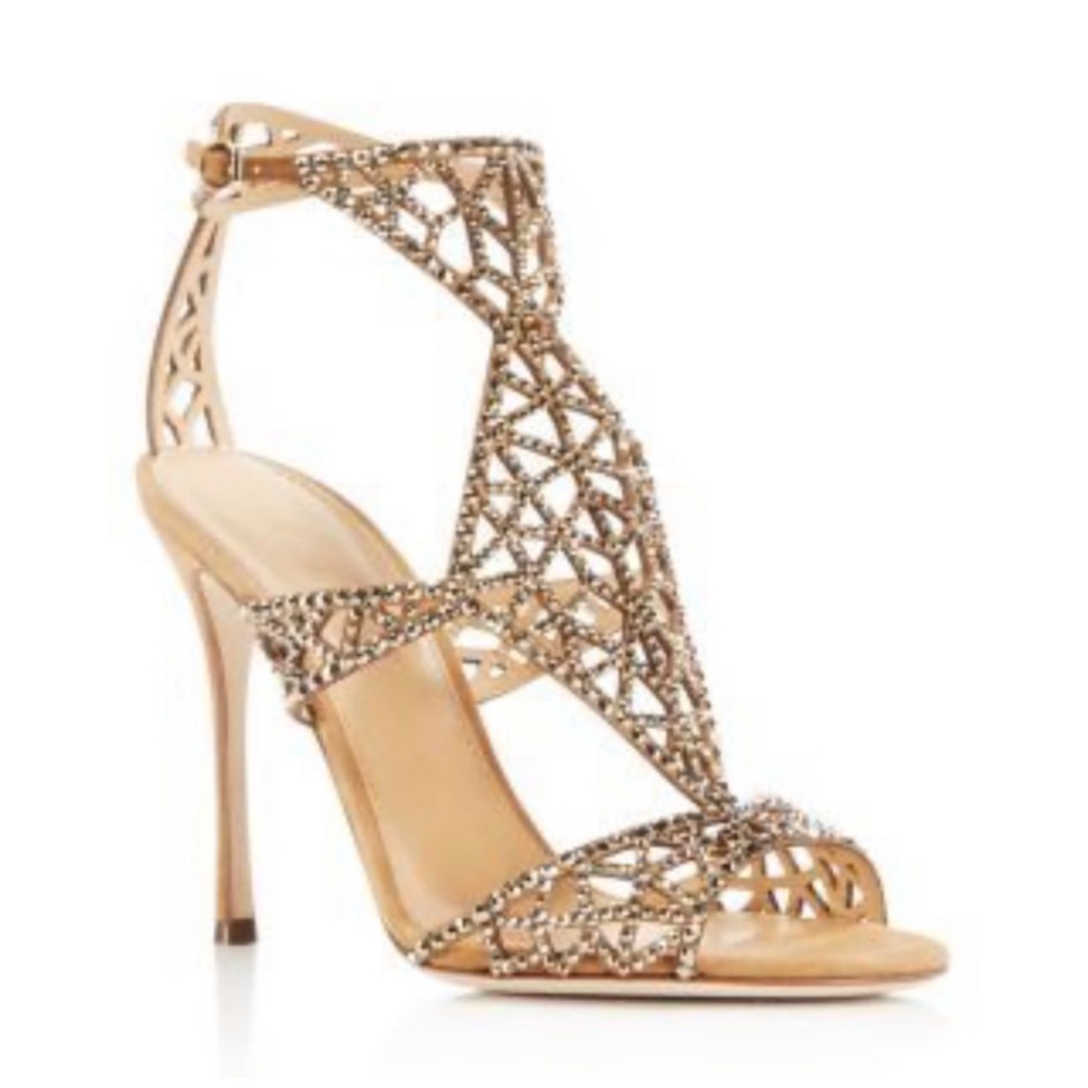 Sergio Rossi Swarovski Crystal Heels